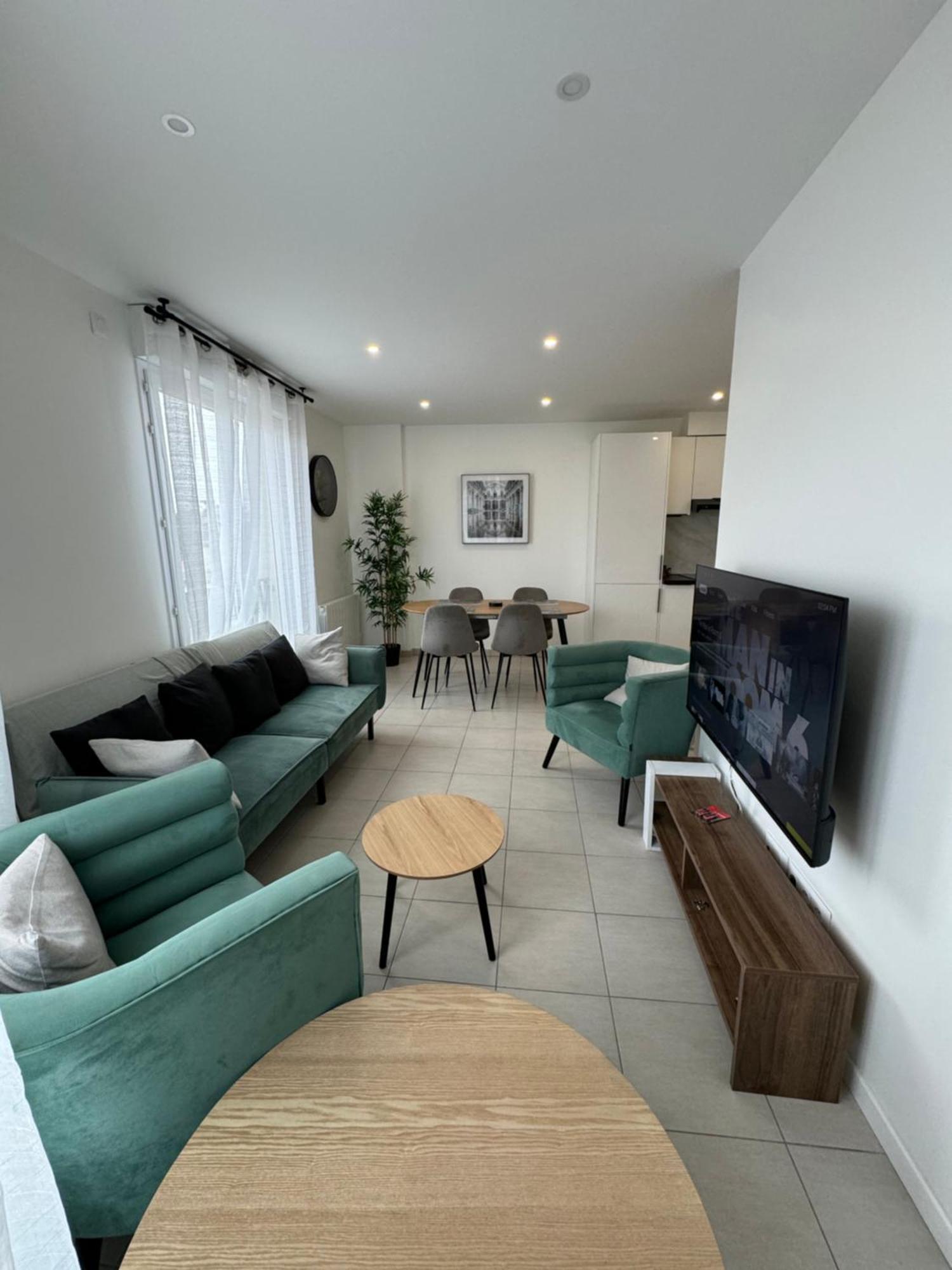 Appartement 2 Chambre Drancy Exterior photo